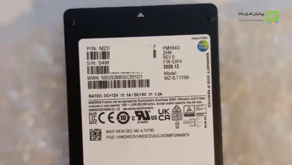 Samsung PM1643 960GB SAS 12Gb/s Enterprise SSD