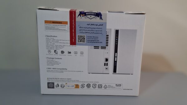 QNAP TS-233 NAS Storage - تصویر 7