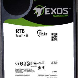 Seagate Exos 18TB ST18000NM001J