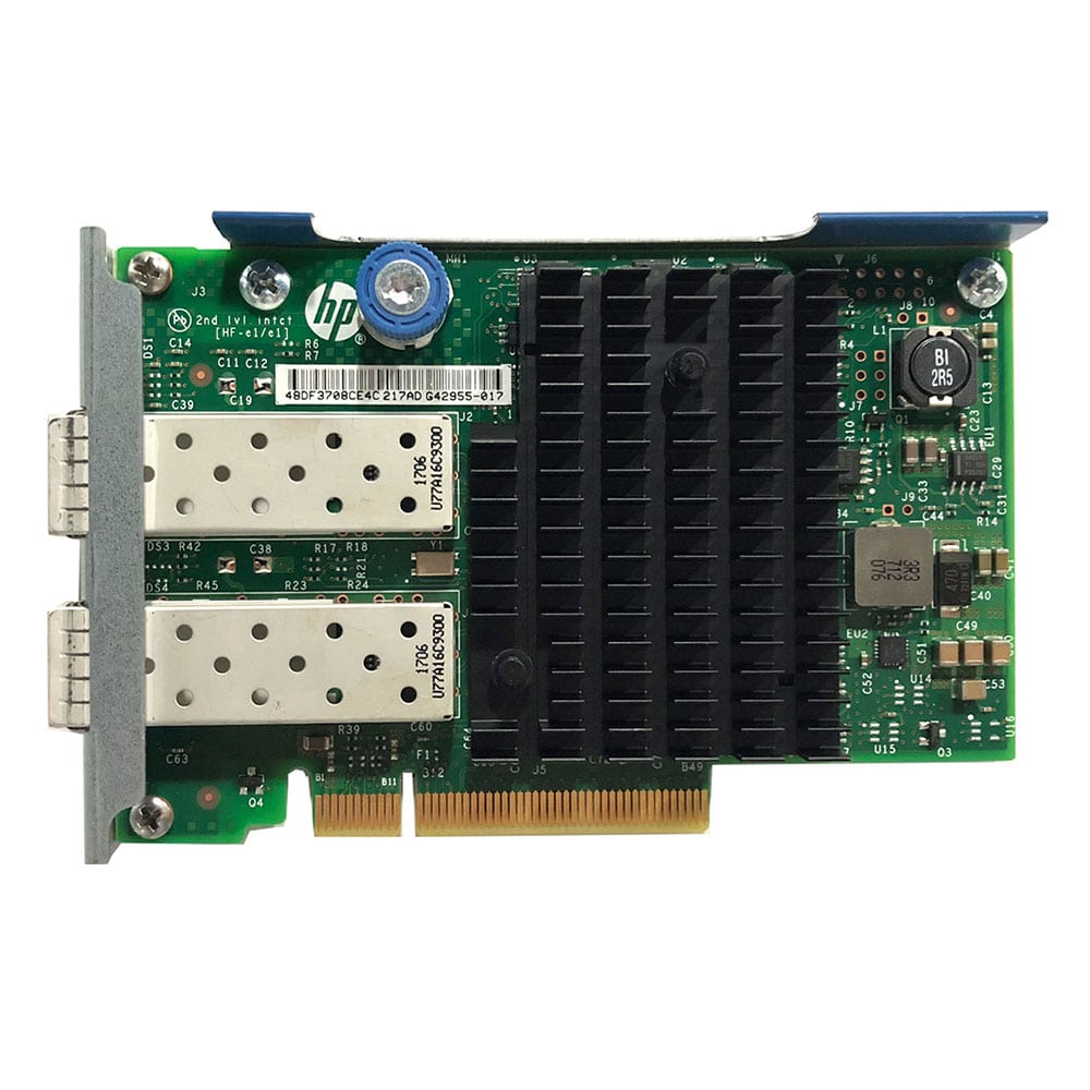 thumbnail image 2 of Intel X520-T2 10GB Dual Port Ethernet Server Adapter – Dell JM42W, PCIe X8 2 of 5