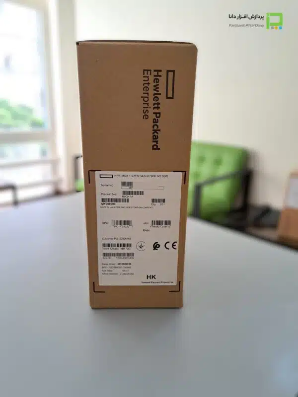 HPE MSA 7.68TB SAS RI SFF M2 SSD (S0F31A) - تصویر 10