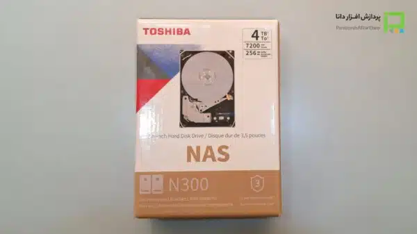 Toshiba N300 4TB NAS 7200RPM SATA HDD (HDWG440EZSTA)