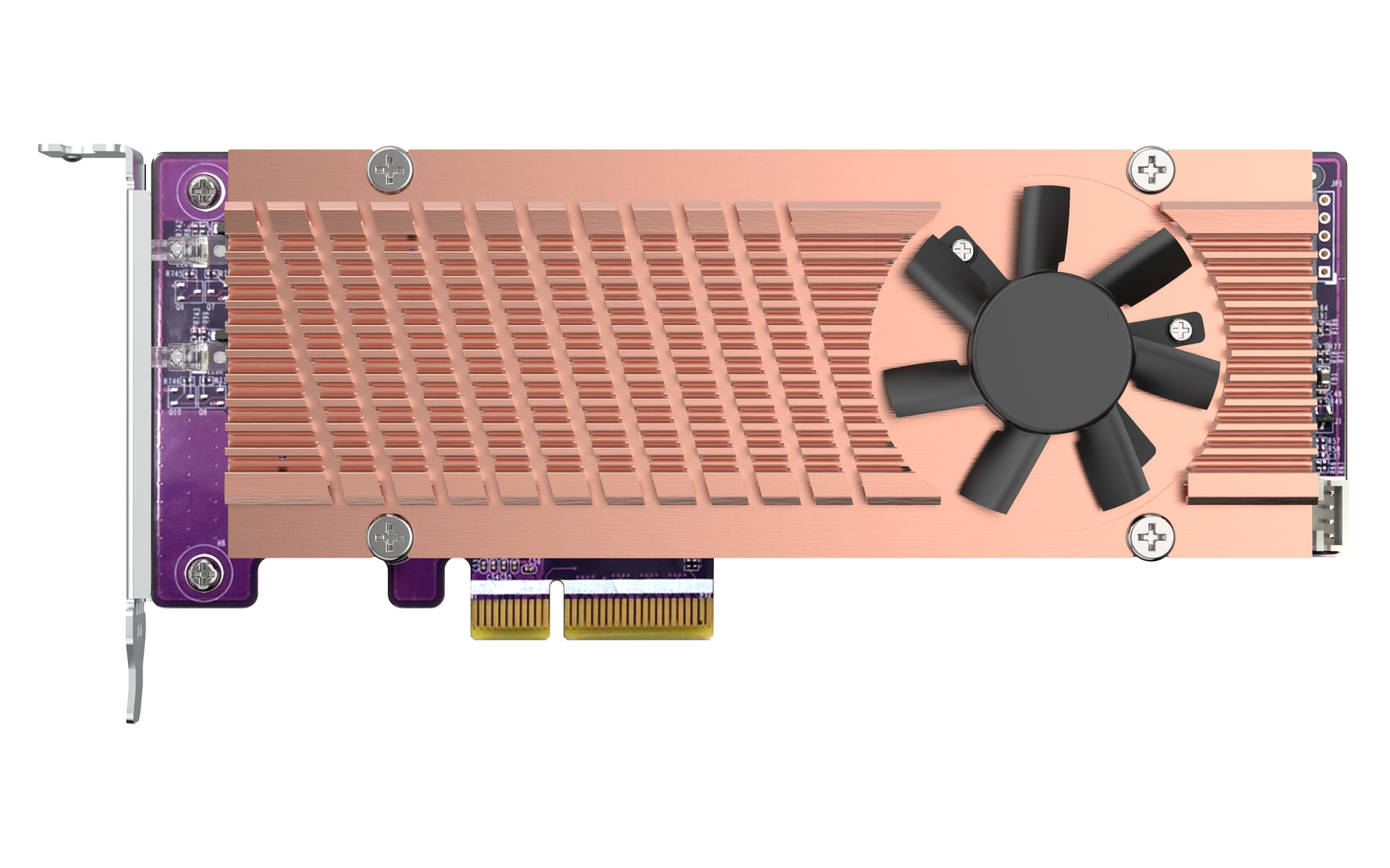 QNAP QM2-2P-244A Dual M.2 PCIe Expansion Card - تصویر 6