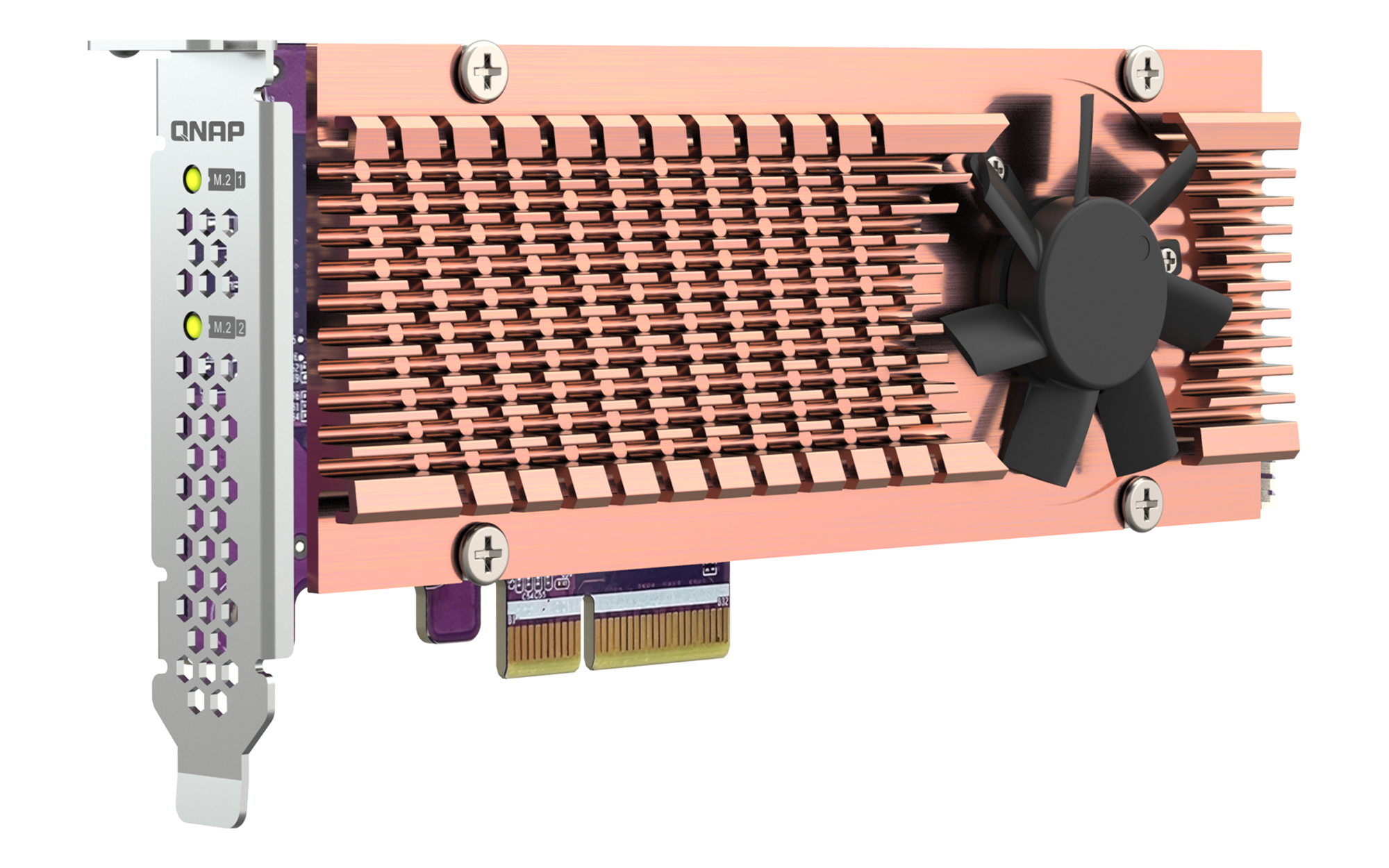 QNAP QM2-2P-344A Dual M.2 PCIe Expansion Card - تصویر 8