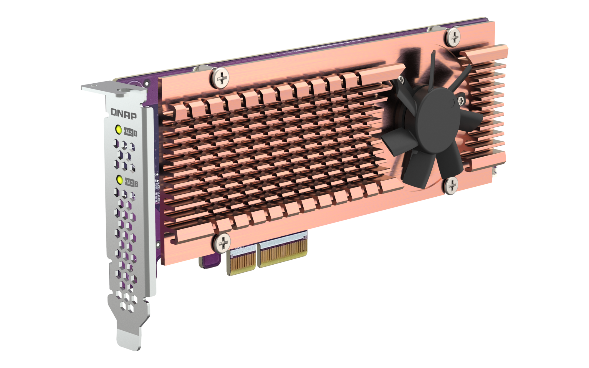 QNAP QM2-2P-344A Dual M.2 PCIe Expansion Card - تصویر 6
