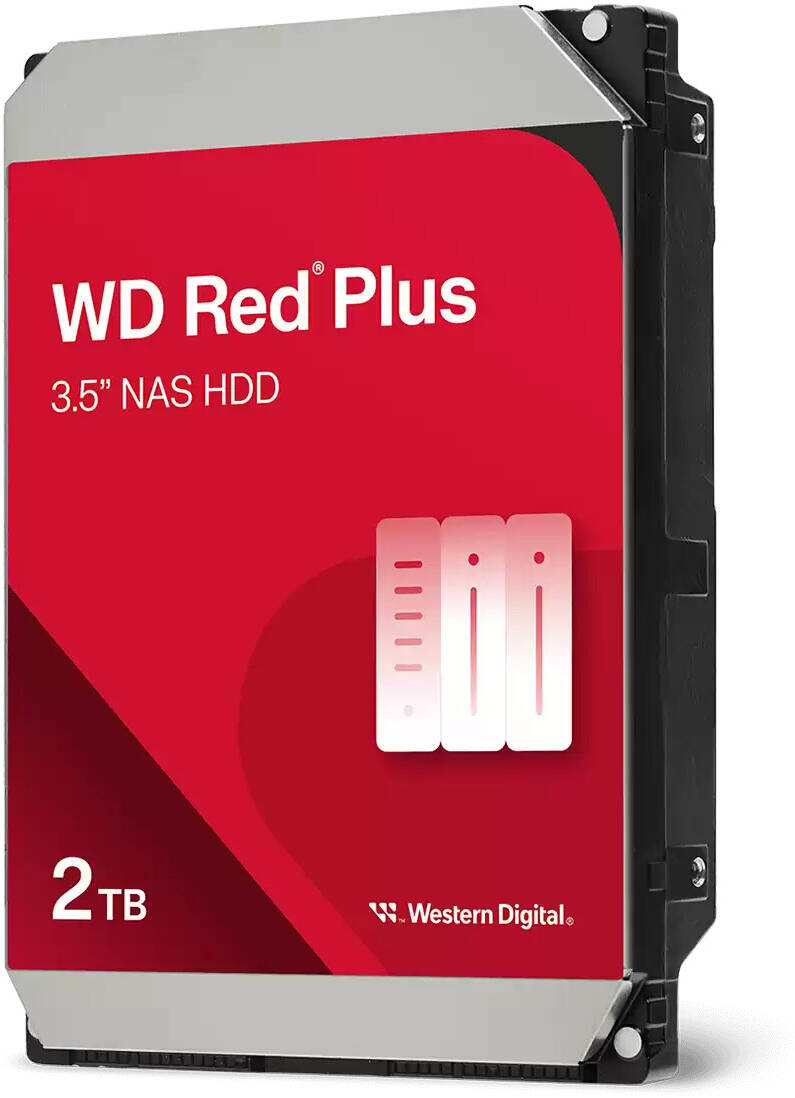 WD Red Plus 2TB SATA NAS HDD (WD20EFPX) - تصویر 3