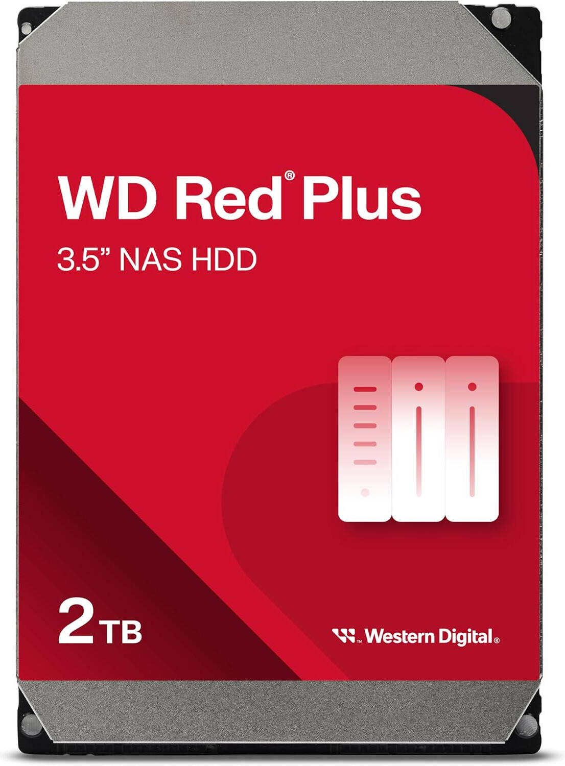 WD Red Plus 2TB SATA NAS HDD (WD20EFPX) - تصویر 4