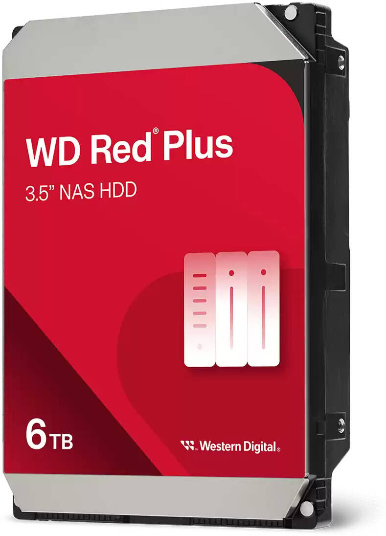WD Red Plus 6TB SATA NAS HDD (WD60EFPX) - تصویر 3