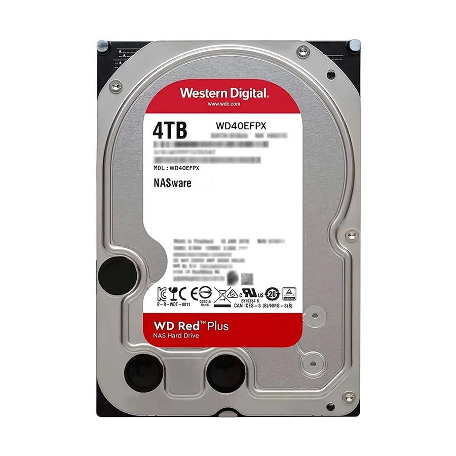 WD Red Plus 4TB SATA NAS HDD (WD40EFPX) - تصویر 4